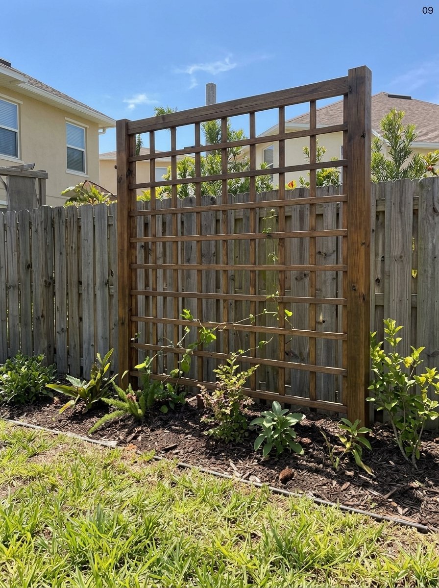 Backyard privacy landscaping inspiration