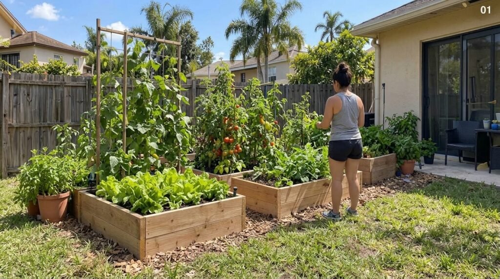 Raised Garden Bed Layout Ideas for Small Backyards