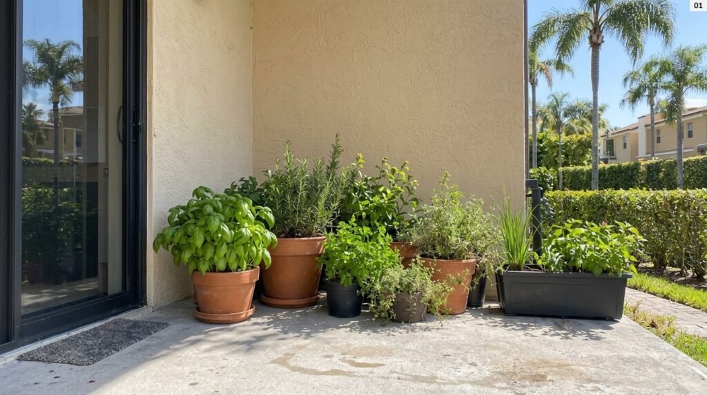 Small Herb Garden Ideas for Patios, Windows, and Balconies
