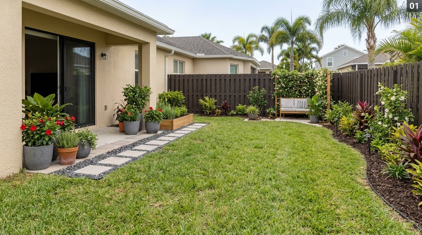 Backyard garden