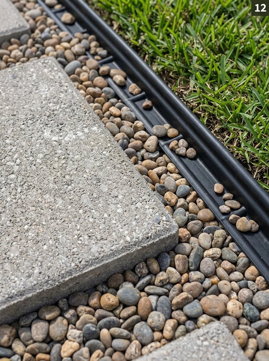 Garden pathway detail