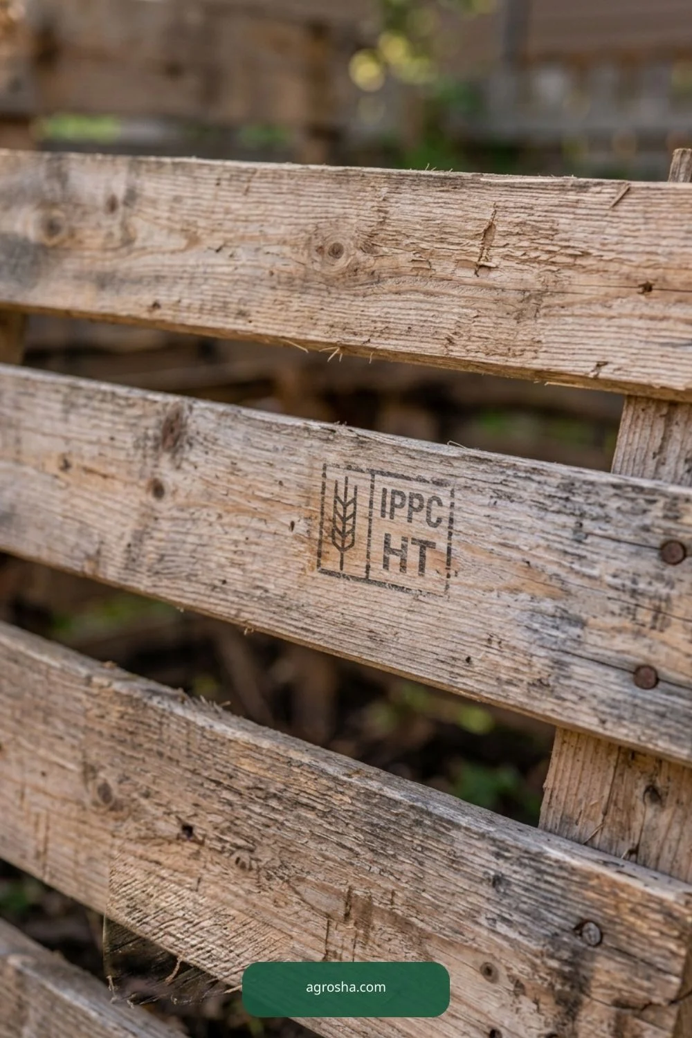 Inspect and match the pallets for DIY pallet compost bin