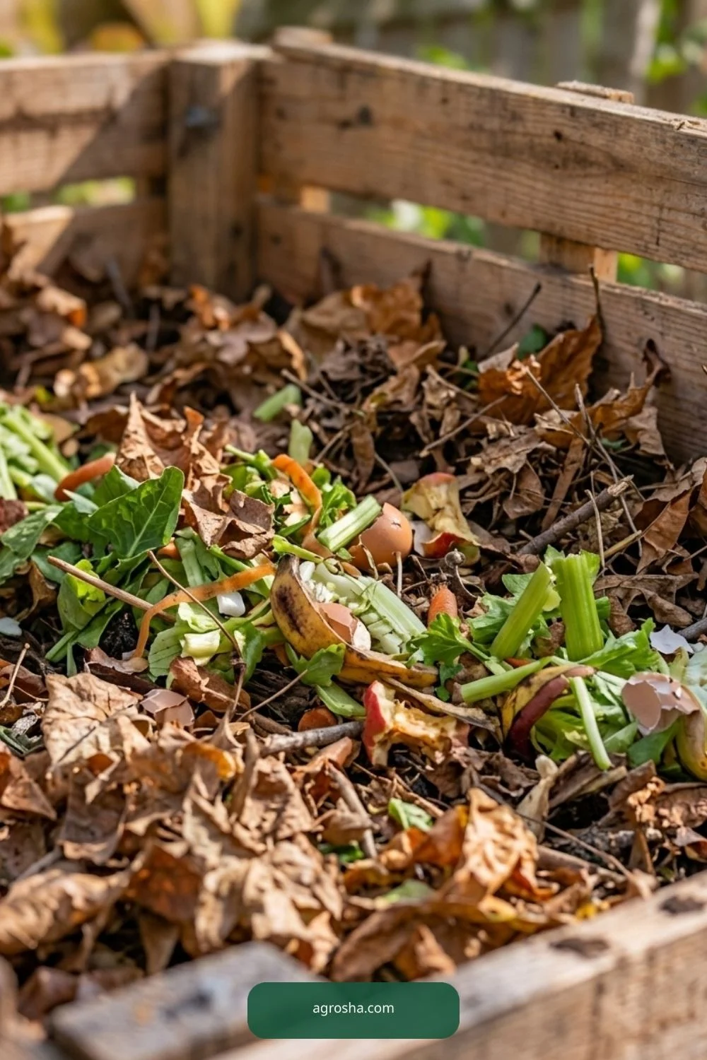 Create a removable or openable front for DIY pallet compost bin