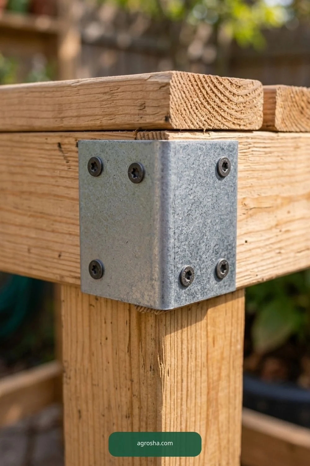 Cut the legs and rails accurately for DIY potting bench with storage