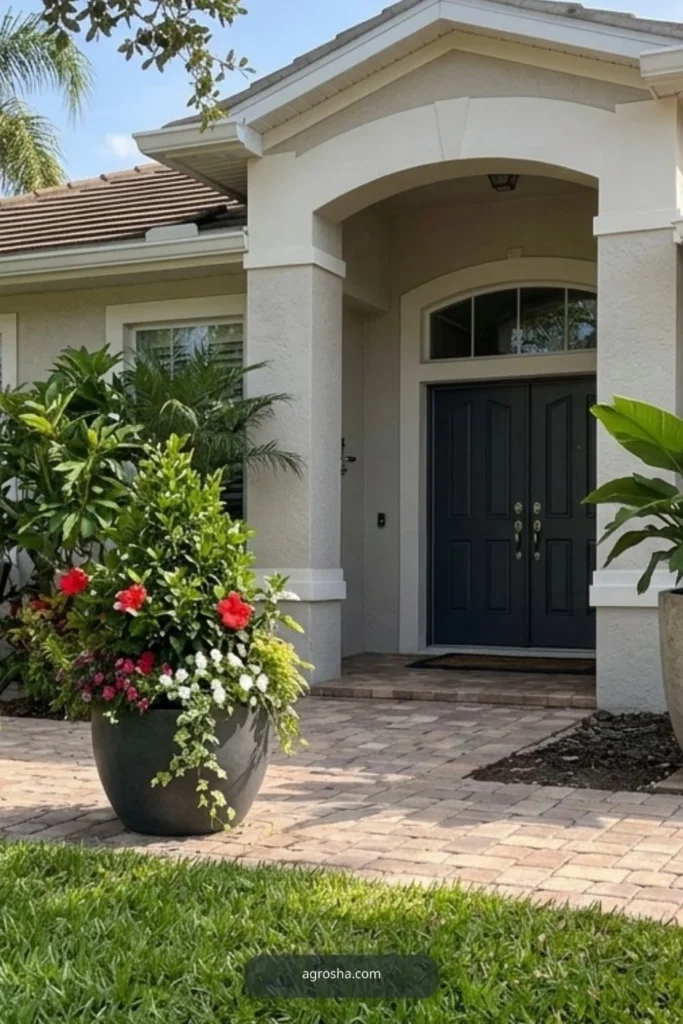 Large Outdoor Planter Ideas for Entryways and Patios